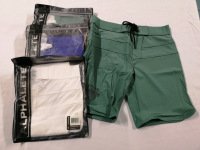 4 New ALPHALETE Men's 31 & 30 Titan Board Shorts