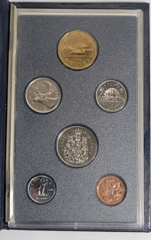 1988 Canadian Uncirculated Coin Set