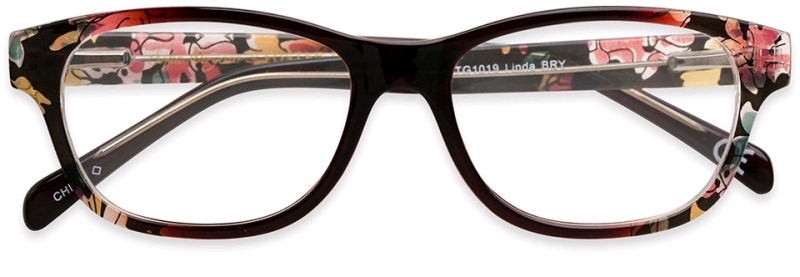 New Sofia Vergara x Foster Grant Linda Reading Glasses: Berry (+175 Magnification)