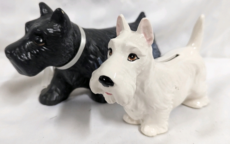 Scottish Terrier Figure and Coin Bank