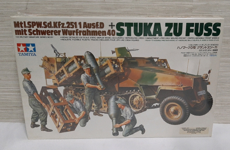 Tamiya Military Miniatures Stuka Zu Fuss 1/35 Scale