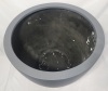 NEW 20" Diameter Lightweight Large Fiberglass Bowl Planter , Grey - New - 3