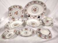 Beautiful Vintage Royal Albert Dishes - Petit Point Pattern