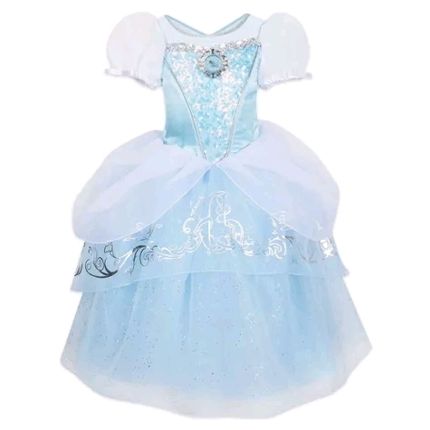 New DISNEY Princess Cinderella Dress (Size 5/6, Max 116cm)