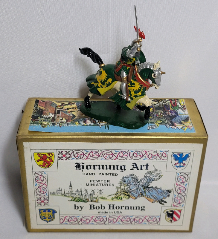 Hornung Art ' Sir Lewis Robessart ' Toy Soldier Lead Miniature