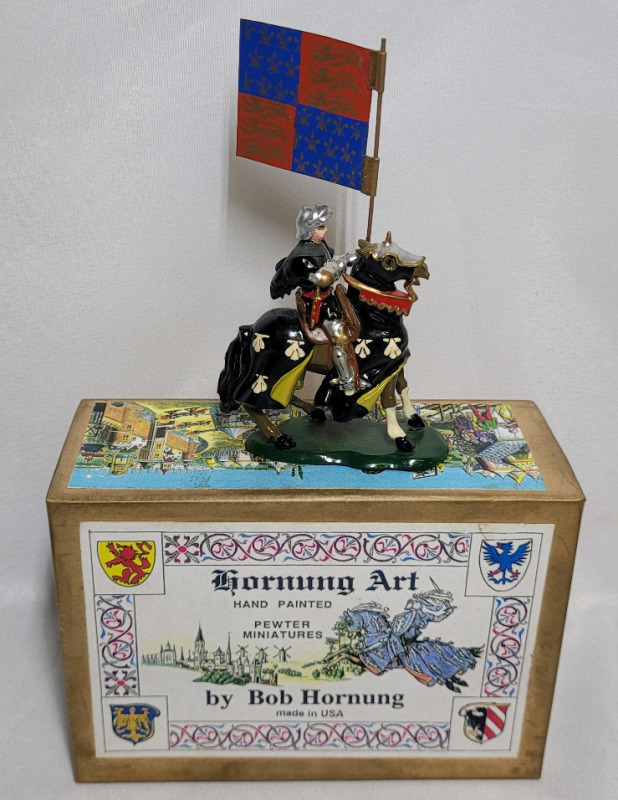 Hornung Art Britains ' Thomas de Strickland ' Toy Soldier Lead Miniature