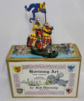 Hornung Art Britains ' Jaeques , Lord of Dampierre ' Toy Soldier Lead Miniature