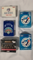 5 - 1990s MLB Baseball Cards Sets- Mostly Toronto Blue Jays