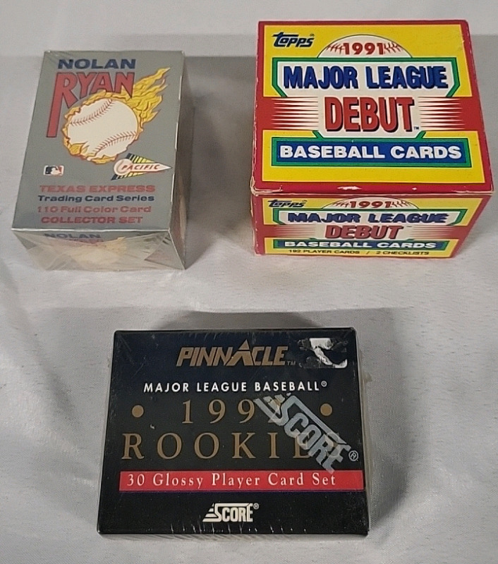 3 - 1990s MLB Baseball Card Sets