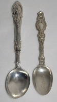 Two (2) Sterling Silver Spoons , 58 grams