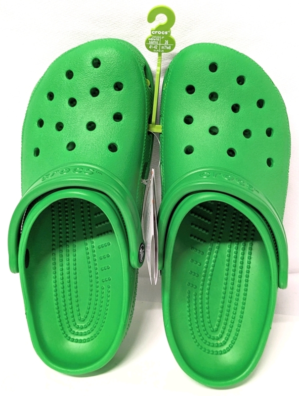 New CROCS Classic Clog: Grass Green (M8/W10)