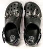 New CROCS Classic at Back Black Panther Clog (M9 / W11) - 3