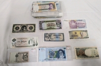 Variety of World Bank Currency Notes.