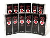 12 New MYSTIC LOVE Lipsticks (6 Red & 6 Light Red)