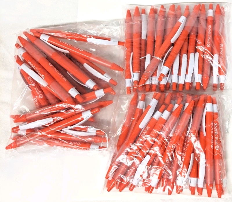 75 New Click Pens from PNC Bank (Black Ink)