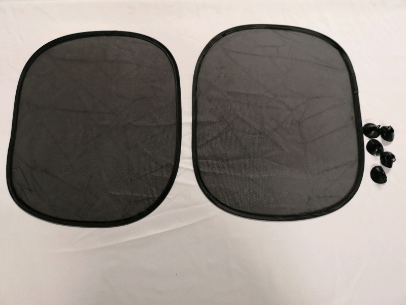 2 New Car Window Shade Covers