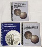 3 Charlton Standard Catalohue I Canadian Coin Books