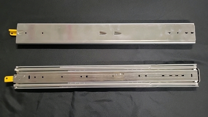 New Pair of Cabinet Track Rails - 24"x3"