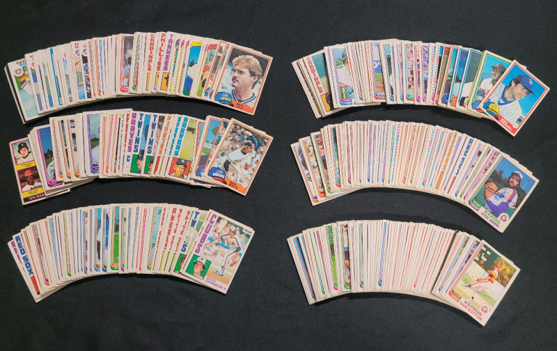 1980 - 1983 O Pee Chee MLB Baseball Trading Card Singles , 300+ Cards