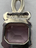 Dawson Bowman Scotland Amethyst glass Brooch - 3