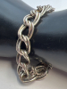 925 Italy Chunky Double oval Link Sterling Bracelet