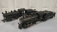 2 HO Scale Model Train Engines with Tenders