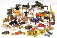 Vintage Miniature Plastic Animals +