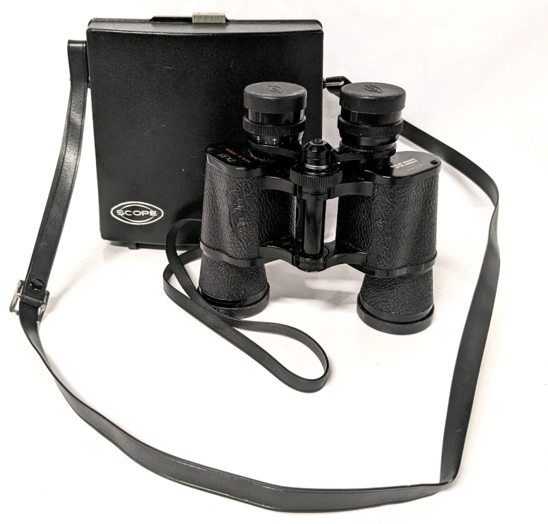 Vintage SCOPE 7x35 Binoculars with Case