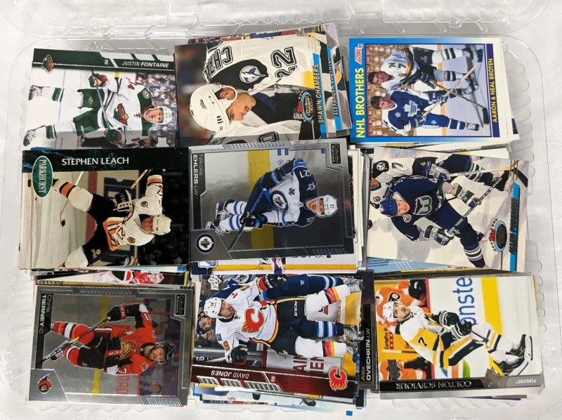 450+ NHL Hockey Cards Various Years & Makers