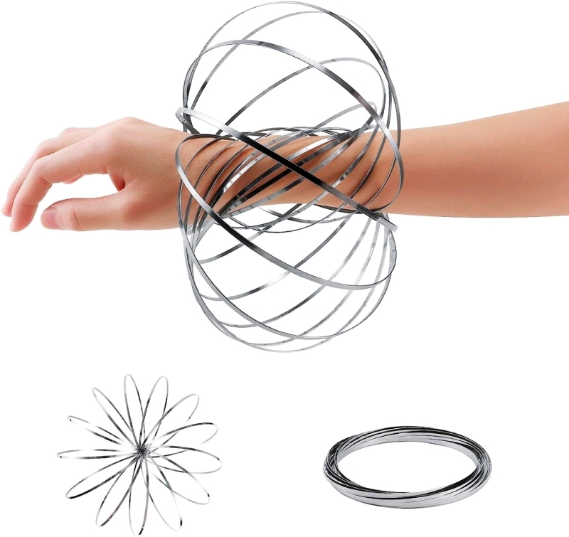 4 New SWIRLY RINGS: Rolls Around Almost Any Object