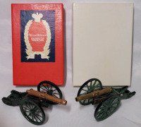 Tradition Miniatures ' French Field Gun ' & Unmarked ' Field Gun ' Lead Miniatures