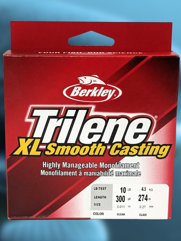 New BERKLEY Trilene XL Smooth Casting Fishing Line: 10lb / 4.5kg (Clear)