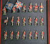 British Army Infantry w/Flag Bearers Toy Soldier Lead Miniatures