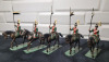 Napoleonic Wars French Light Horse Lancers Toy Soldier Lead Miniatures (10) - 2