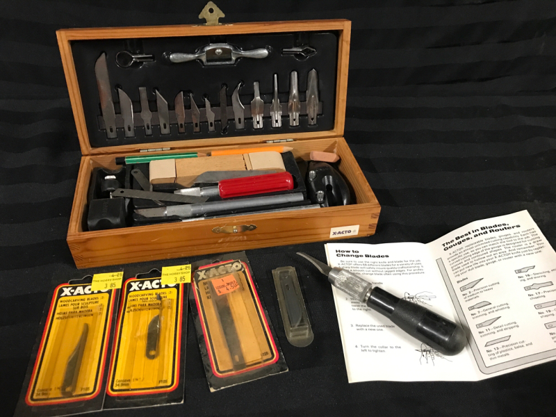 X-ACTO Carving Set & Extra Blades