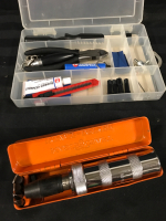 Mastercraft Impact Driver & Assorted Tools in organizer