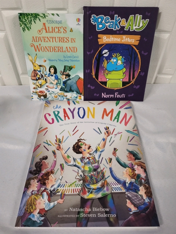 3 New Hardcover Children's Bed Time Books