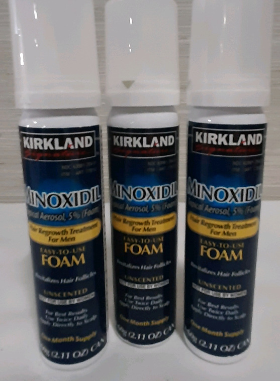 New 3 Kirkland Minoxidil