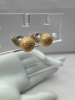 14K Diamond Cut Gold Stud Ball Earrings - 5