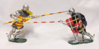 Hornung Art Britains ' Tournament Knights On Foot ' Lead Miniatures