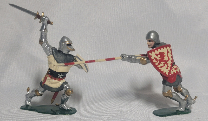 Hornung Art Britains ' Tournament Knights On Foot ' Lead Miniatures