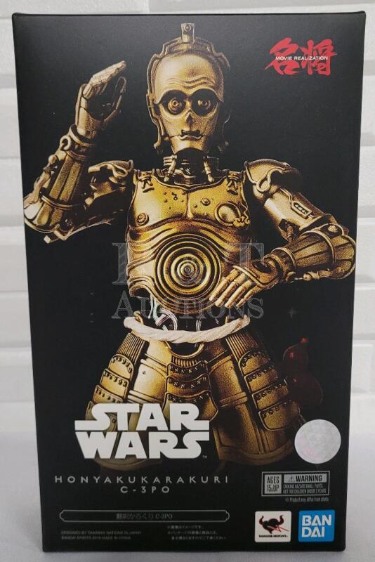 New DISNEY Star Wars x BanDai Honyaku Karakuri C-3PO Movie Realization Figure