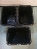 3 HDX Storage Totes 45L - No Lids - 2