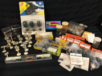 Large Assortment of Model Train Accessories & Parts