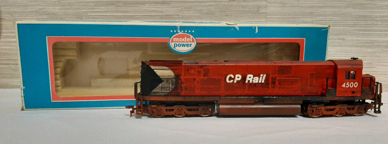 Vintage Model Power CP Rail Engine HO Scale