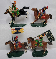 Britains ' 16th Century French Highwaymen ' Toy Soldier Lead Miniatures