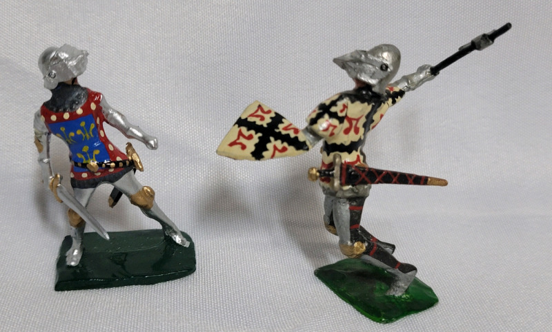 Hornung Art ' Tournament Knights On Foot ' Lead Miniatures