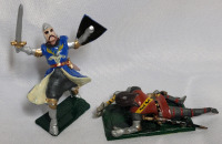 Hornung Art ' Tournament Knights On Foot ' Lead Miniatures