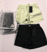 4 New ALPHALETE Women's Small Essential Core Shorts