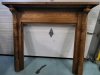 Wood Fireplace Mantle